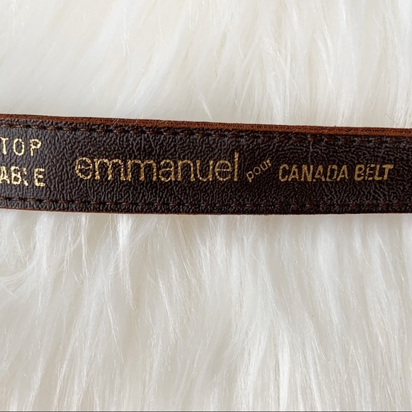 EMANUEL Genuine Leather Belt - Picture 7 of 8